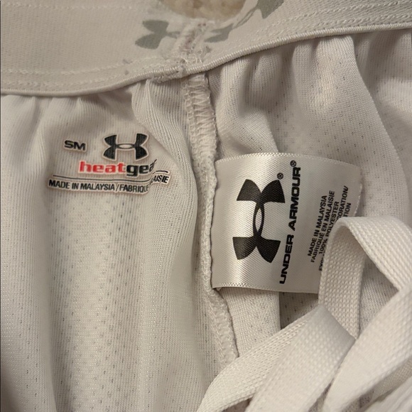 Under Armour Women's White Soccer Shorts - Picture 7 of 7